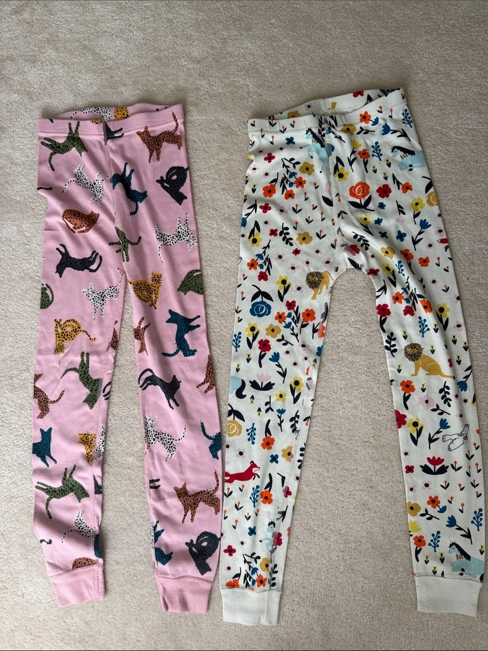 Pair of Hanna Andersson Girls Pajamas